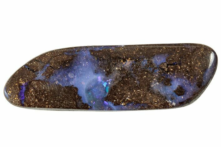 Galactic Boulder Opal Specimen - Queensland, Australia #314635